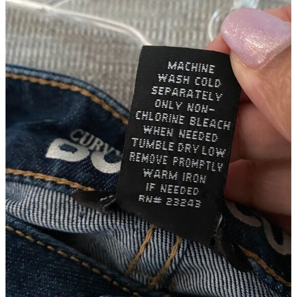 NY&C Jeans Curvy Low Rise Bootcut Women's Size 16 Tall - Picture 12 of 12